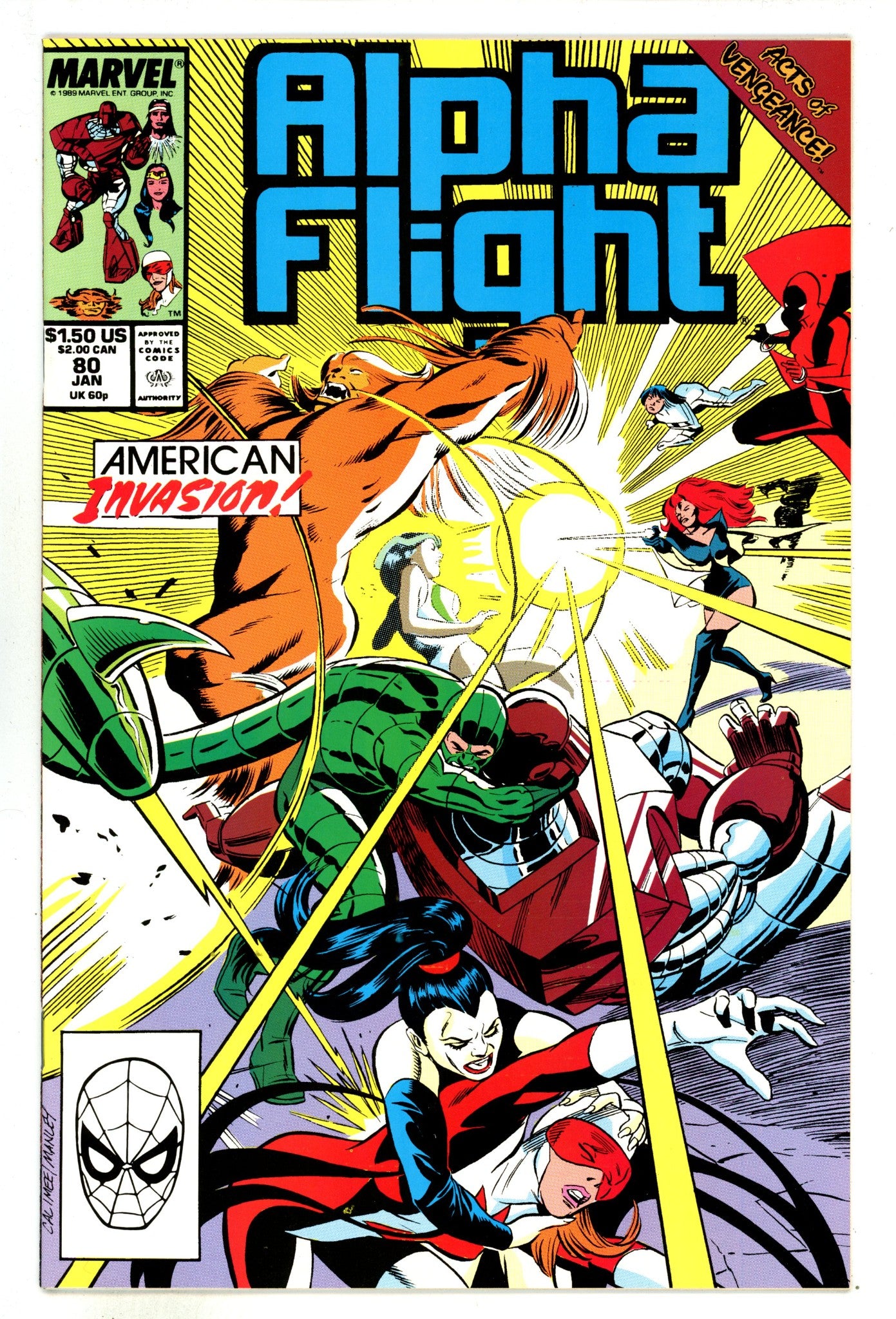 Alpha Flight Vol 1 80 High Grade (1990) 