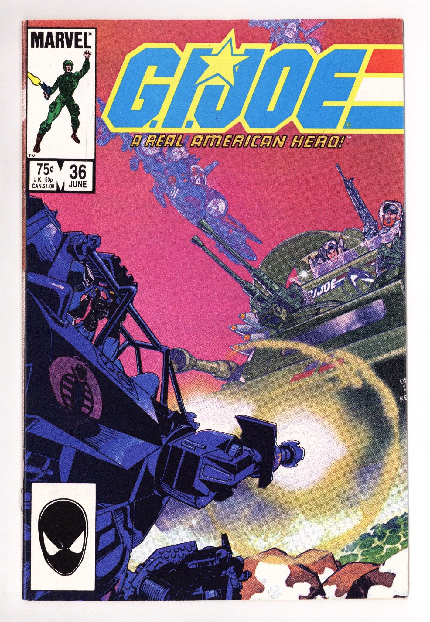 G.I. Joe, A Real American Hero 36 Mid Grade (1985) 
