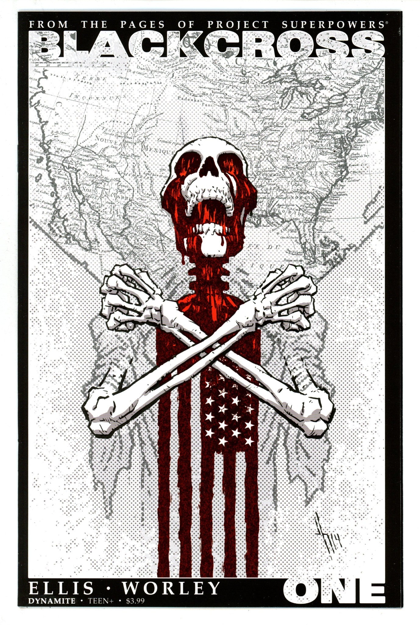 Project Superpowers: Blackcross 1 High Grade (2015) Howard Variant 