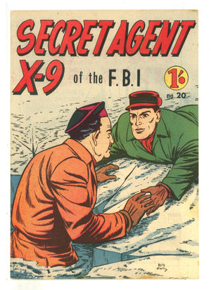 Secret Agent X-9 20 VF- (7.5) (1965) 