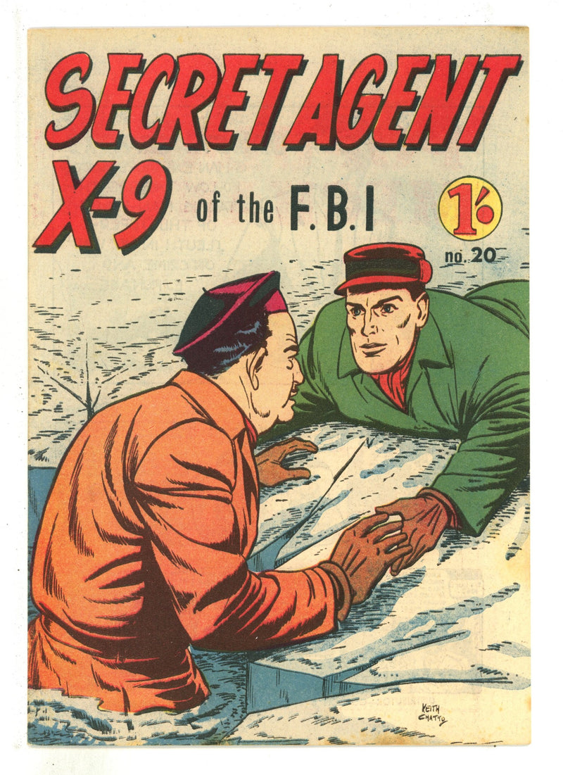 Secret Agent X-9 20 VF- (7.5) (1965) 