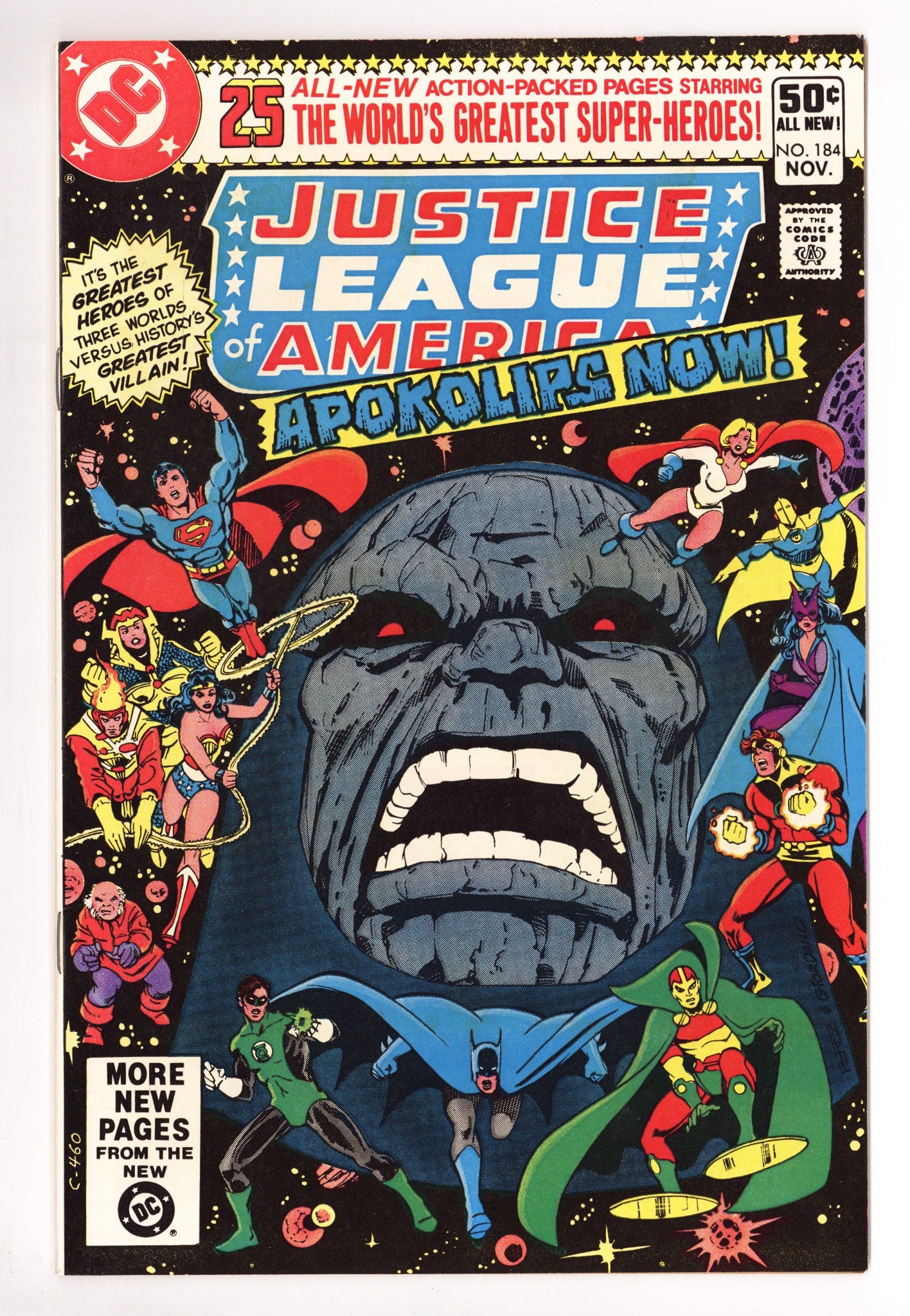 Justice League of America Vol 1 184 VF/NM (9.0) (1980) 
