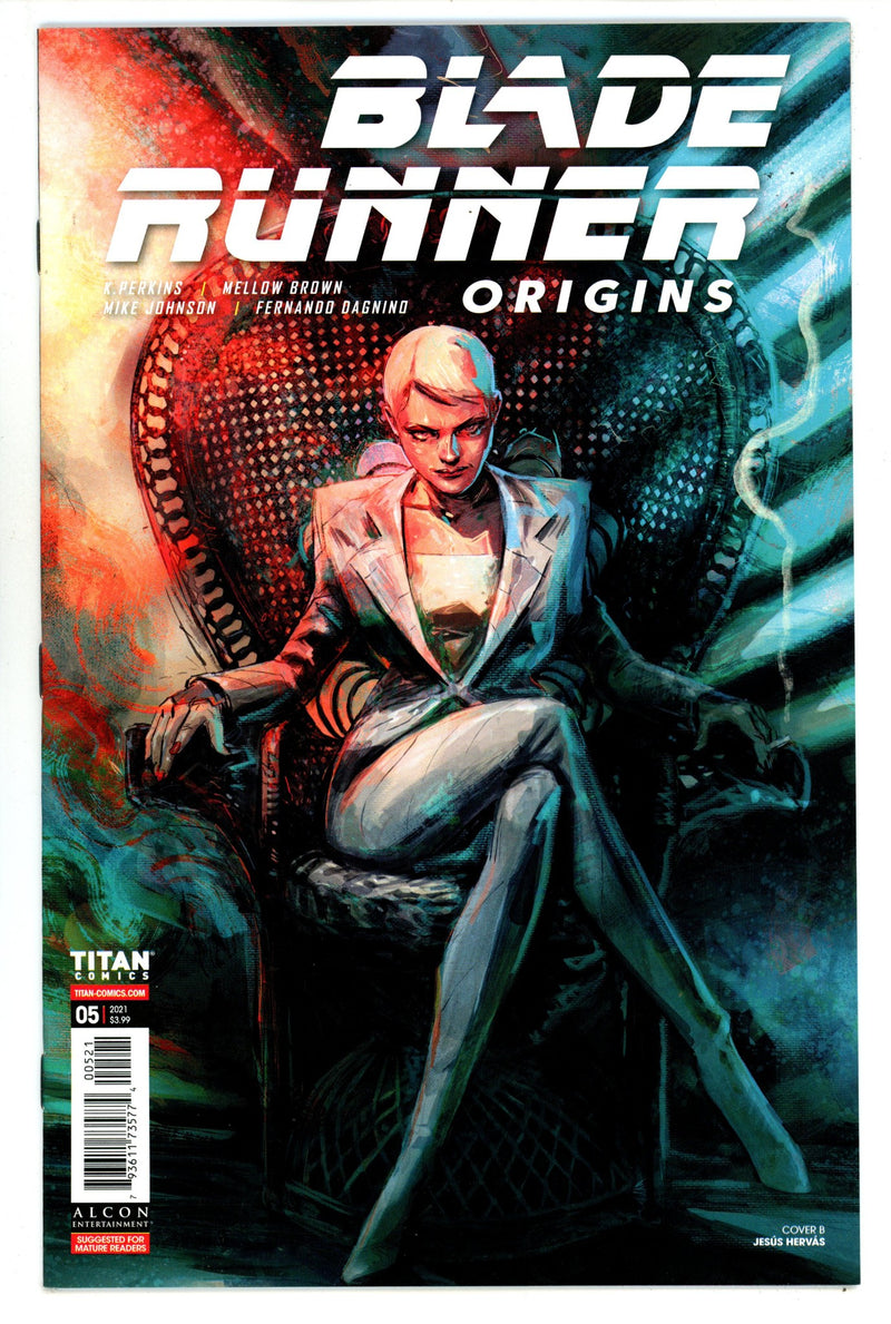 Blade Runner Origins   5  High Grade   (2021) Hervas     Variant  