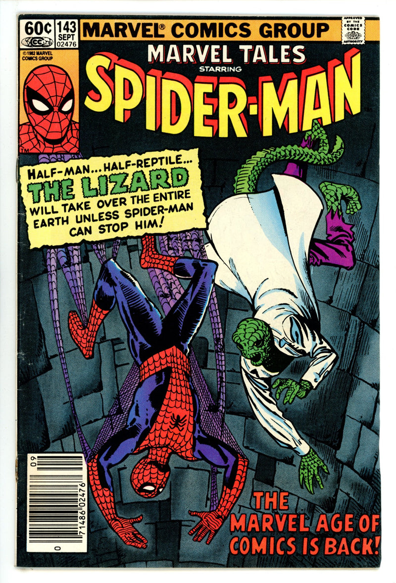 Marvel Tales Vol 2 143 Low Grade (1982) Newsstand 