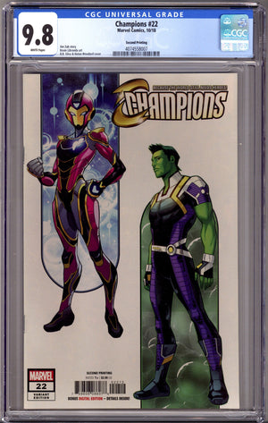 Champions Vol 2 22 CGC 9.8 (NM/M) (2018) 2nd Print