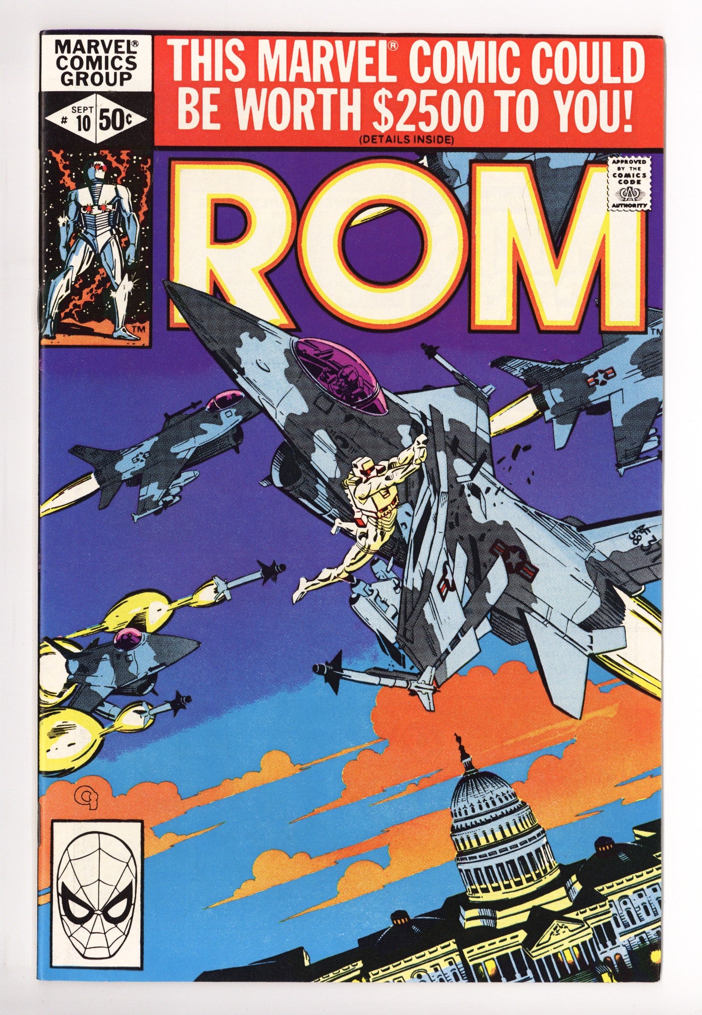 Rom Vol 1 10 High Grade (1980) 