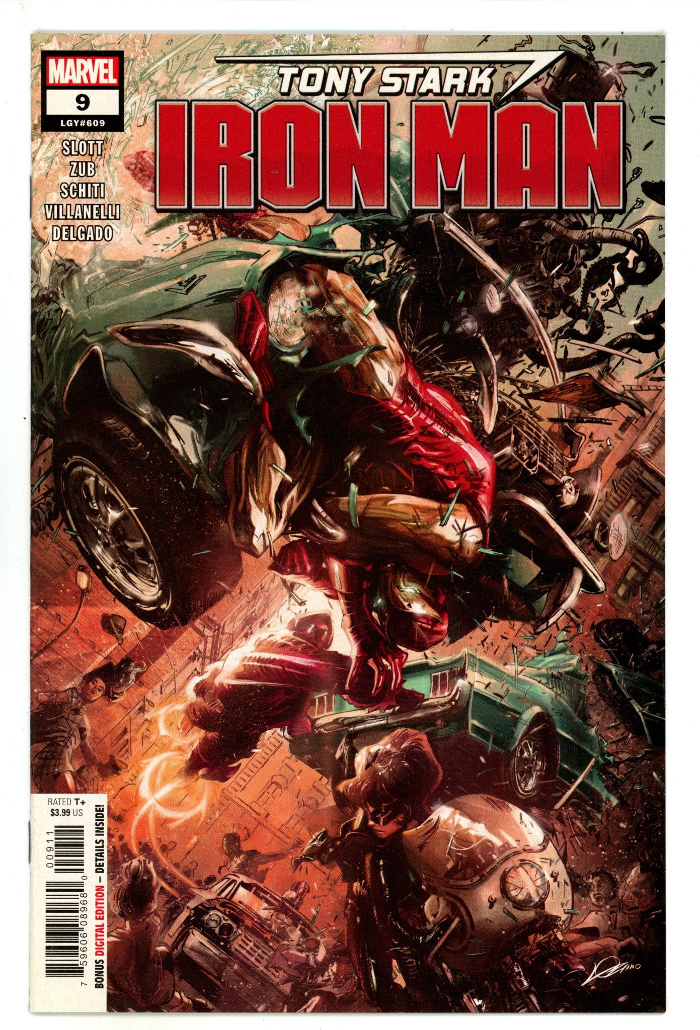 Tony Stark: Iron Man 9 (609) High Grade (2019) 