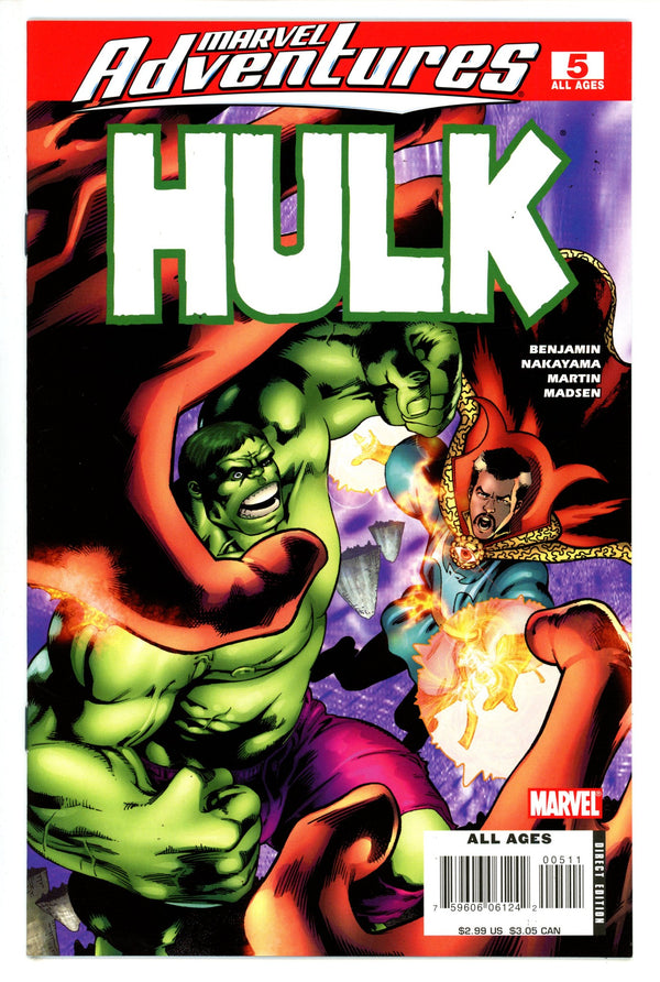 Marvel Adventures Hulk 5 High Grade (2008)