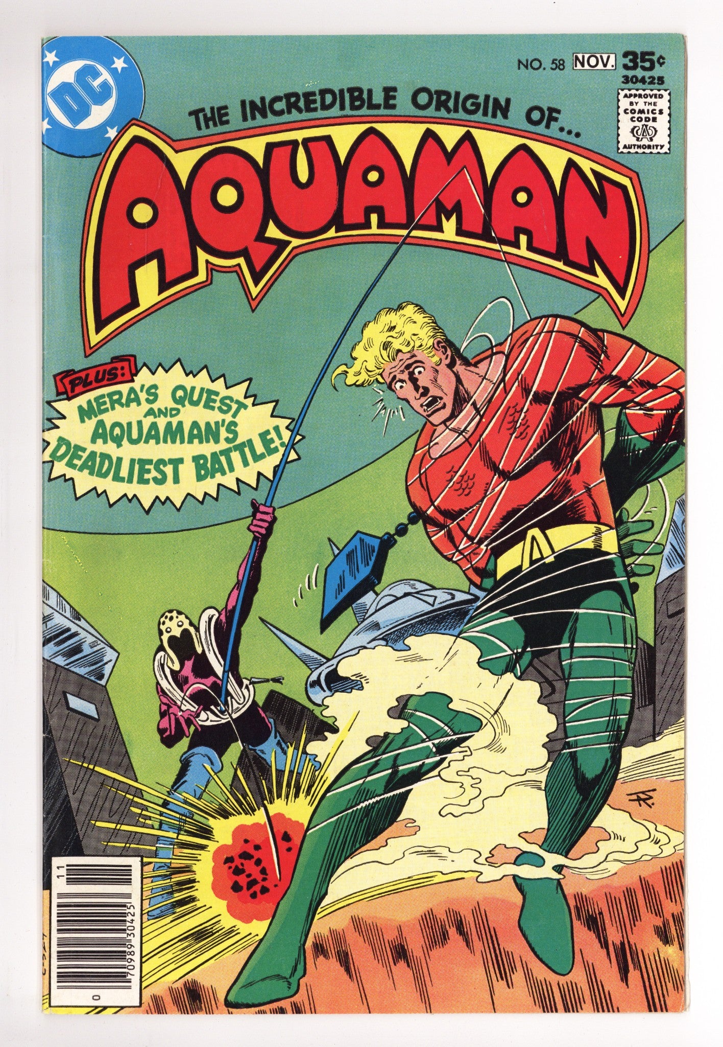 Aquaman Vol 1 58 Low Grade (1977) 