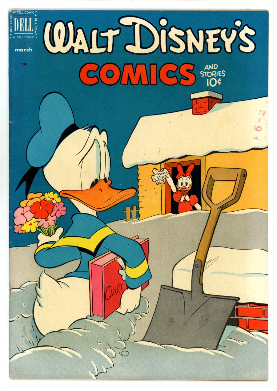 Walt Disney's Comics and Stories Vol 12 6 (138) FN (6.0) (1952) 