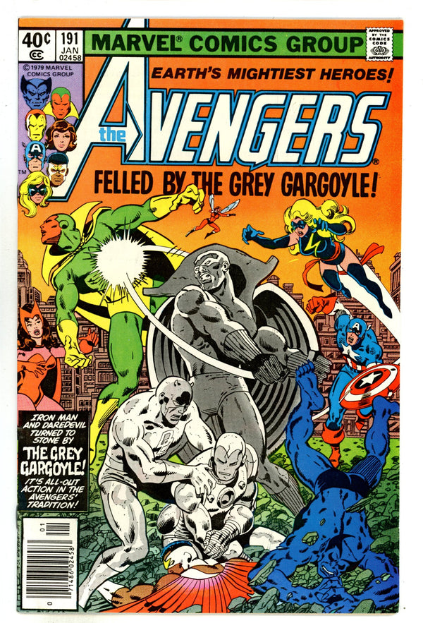 The Avengers Vol 1 191 VF (8.0) (1980) Newsstand