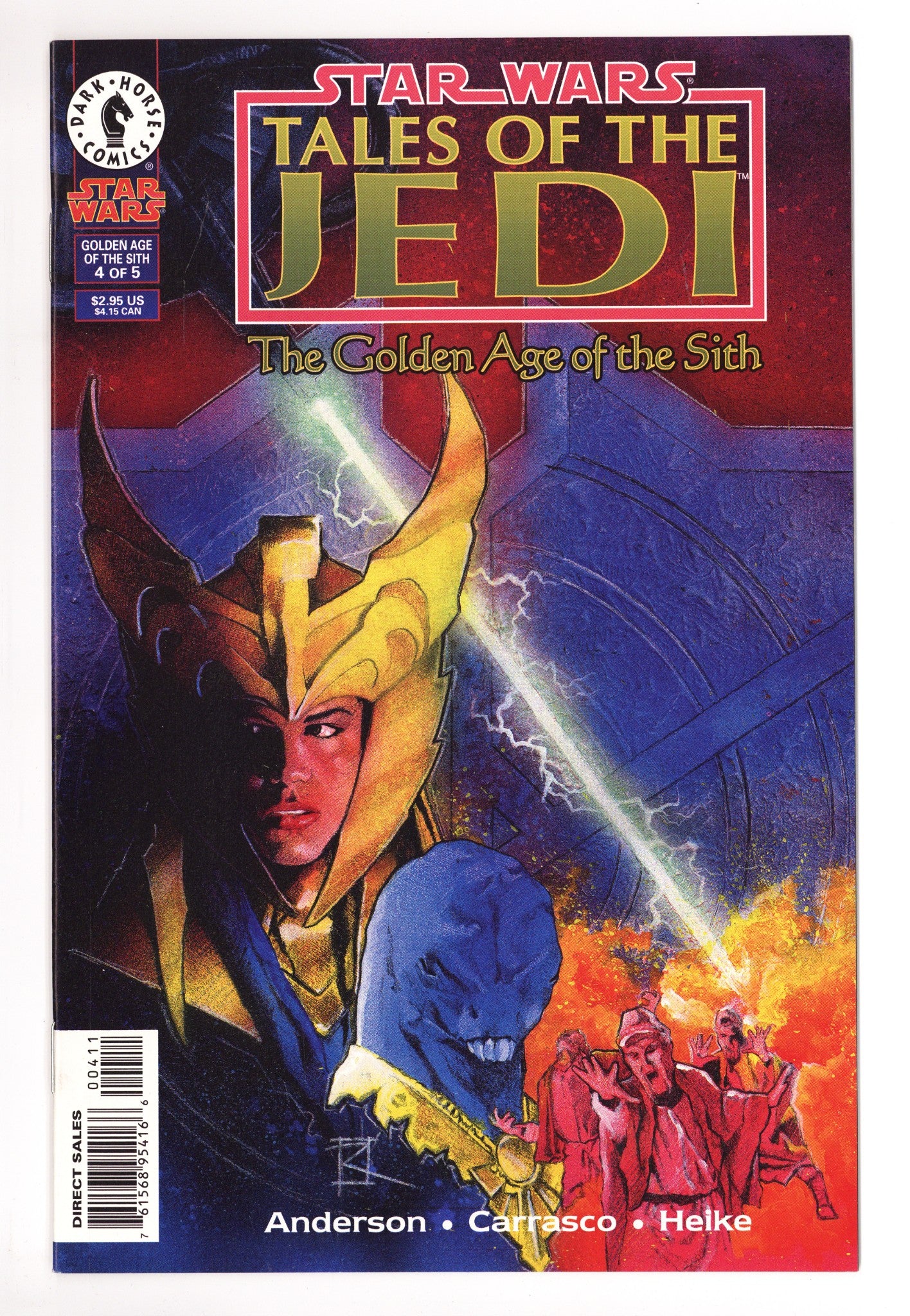 Star Wars: Tales of the Jedi - The Golden Age of the Sith 4 High Grade (1997) 