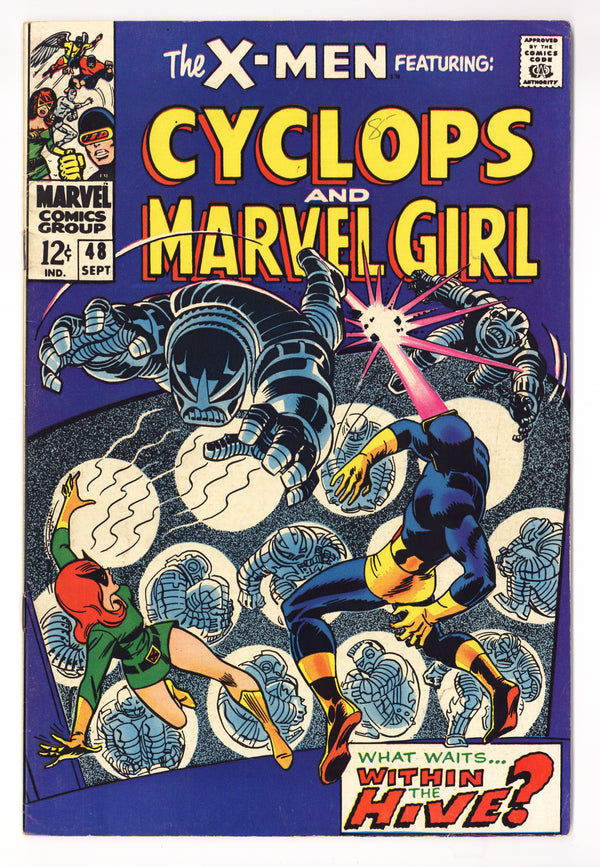 The X-Men Vol 1 48  FN+ (6.5)   (1968)
