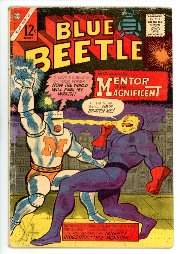 Blue Beetle Vol 5 51 GD+ (2.5) Interior Cover Taped (1965)