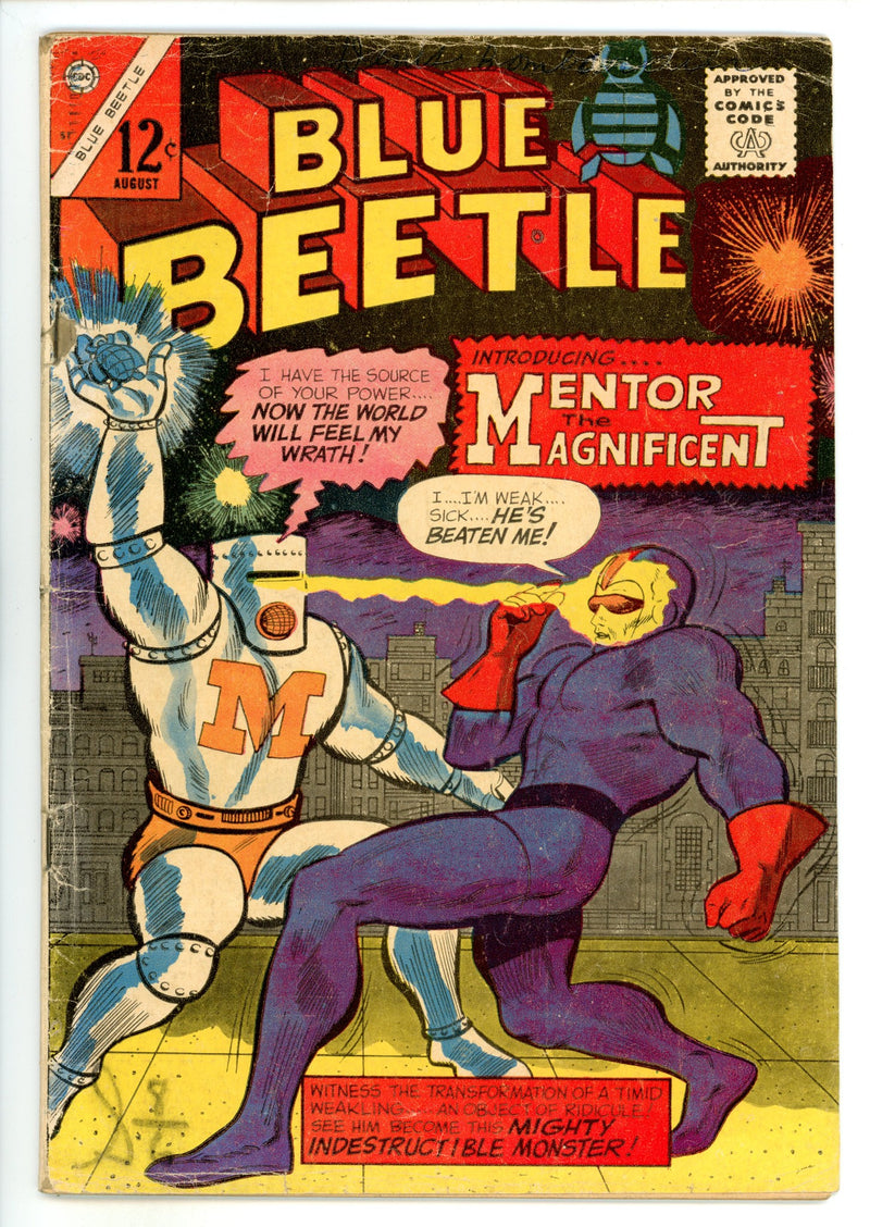 Blue Beetle Vol 5 51 GD+ (2.5) Interior Cover Taped (1965) 