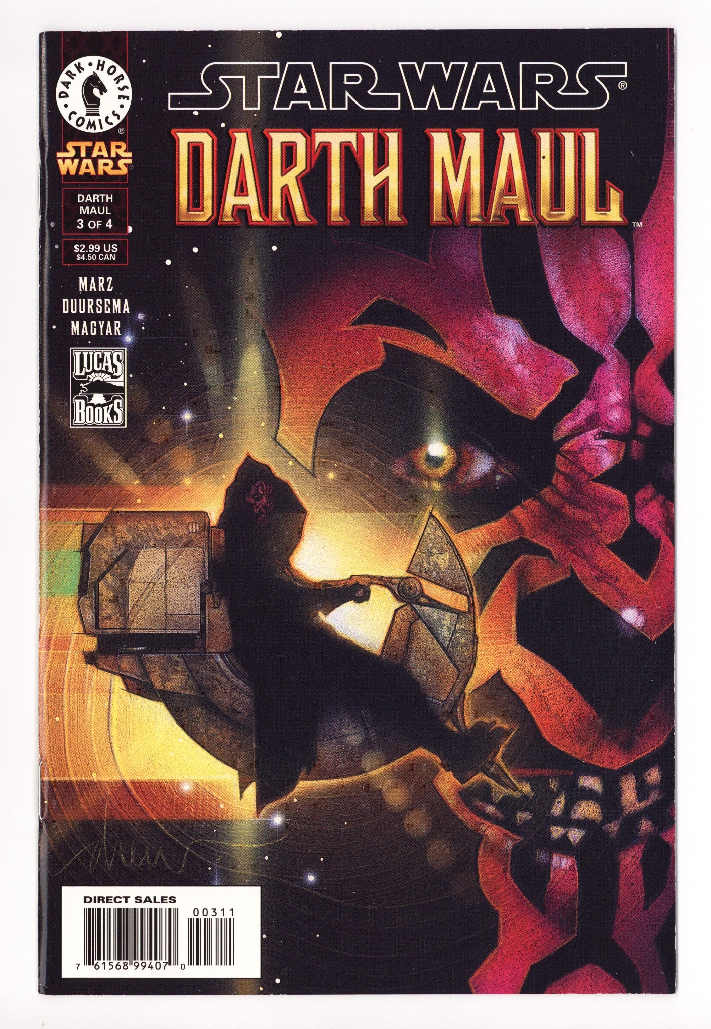 Star Wars: Darth Maul   3  NM- (9.2)   (2000)        