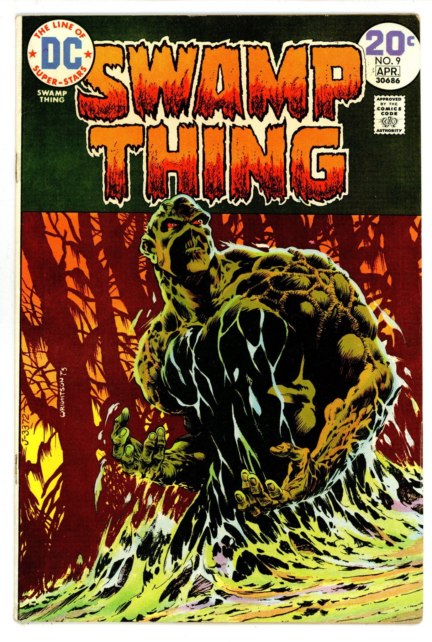 Swamp Thing Vol 1 9 FN- (5.5) (1974) 