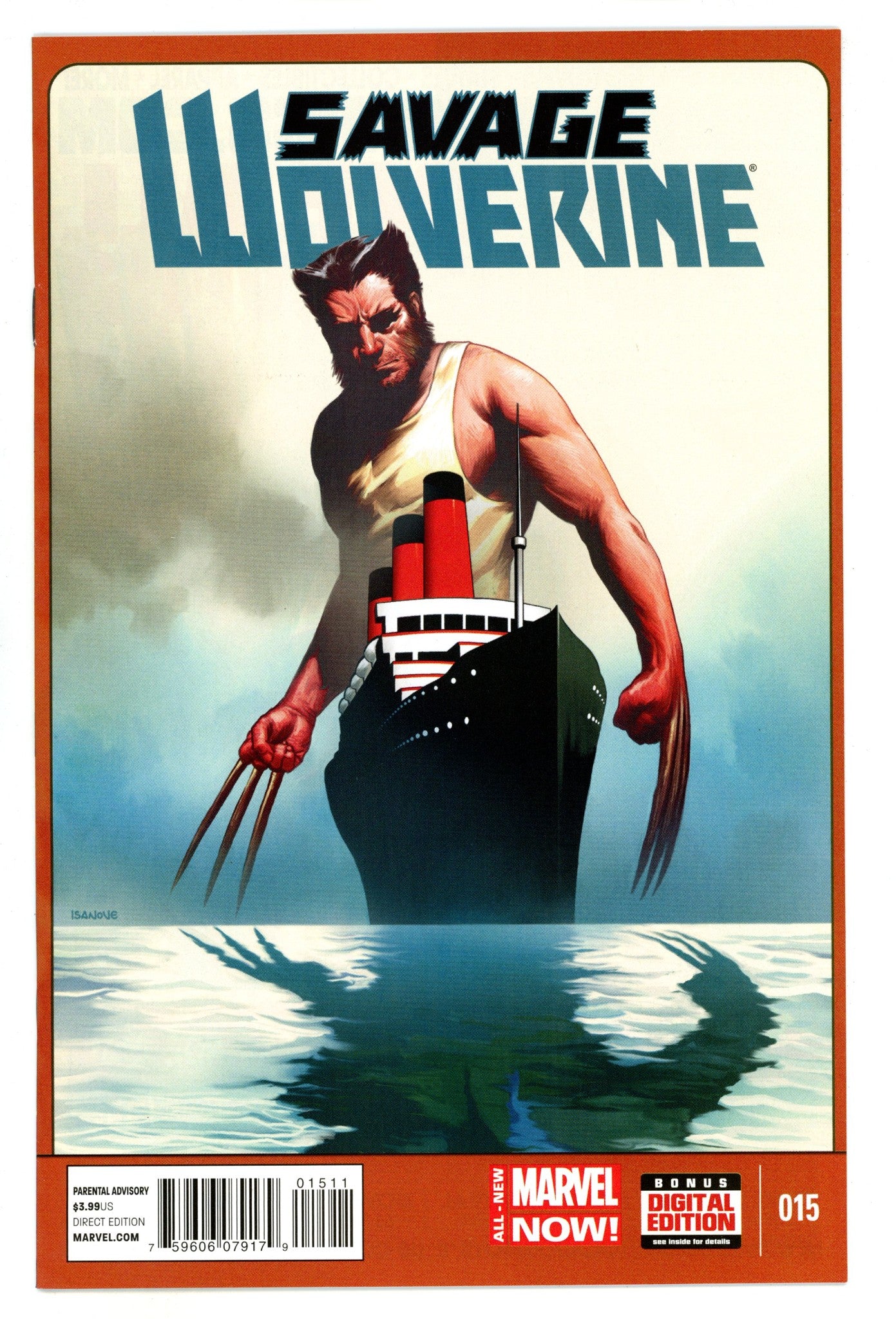 Savage Wolverine 15 High Grade (2014) 