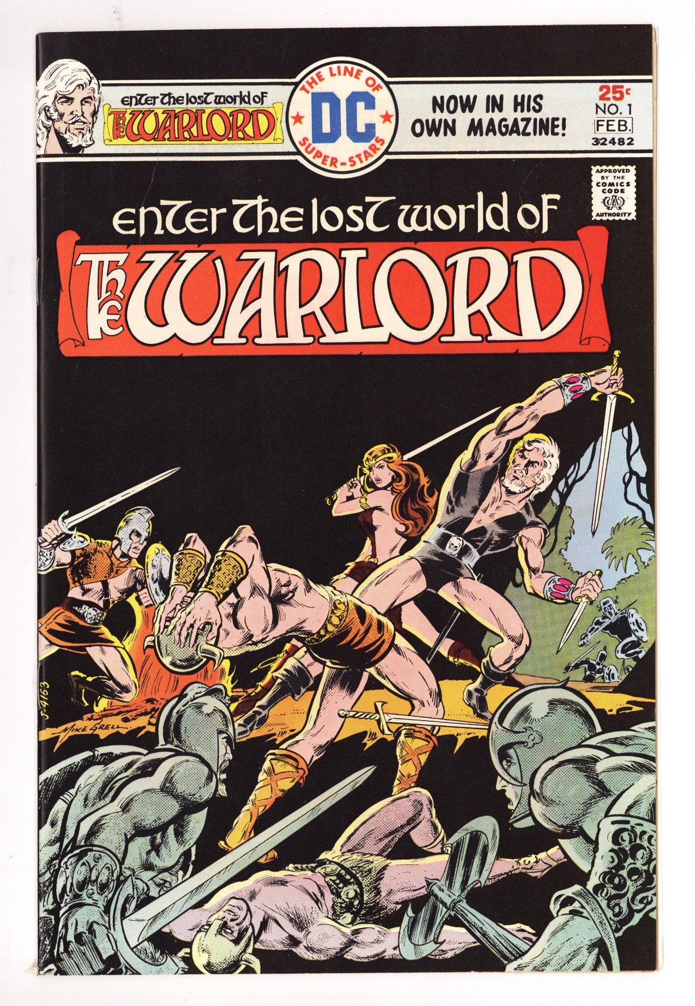 Warlord Vol 1 1  NM- (9.2)   (1976)        