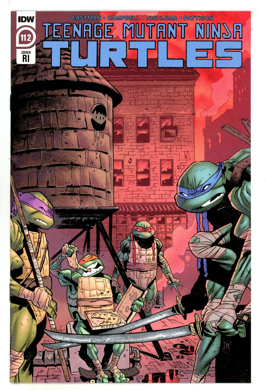 Teenage Mutant Ninja Turtles Vol 5 112 NM (9.4) (2020) Mason Incentive Variant 