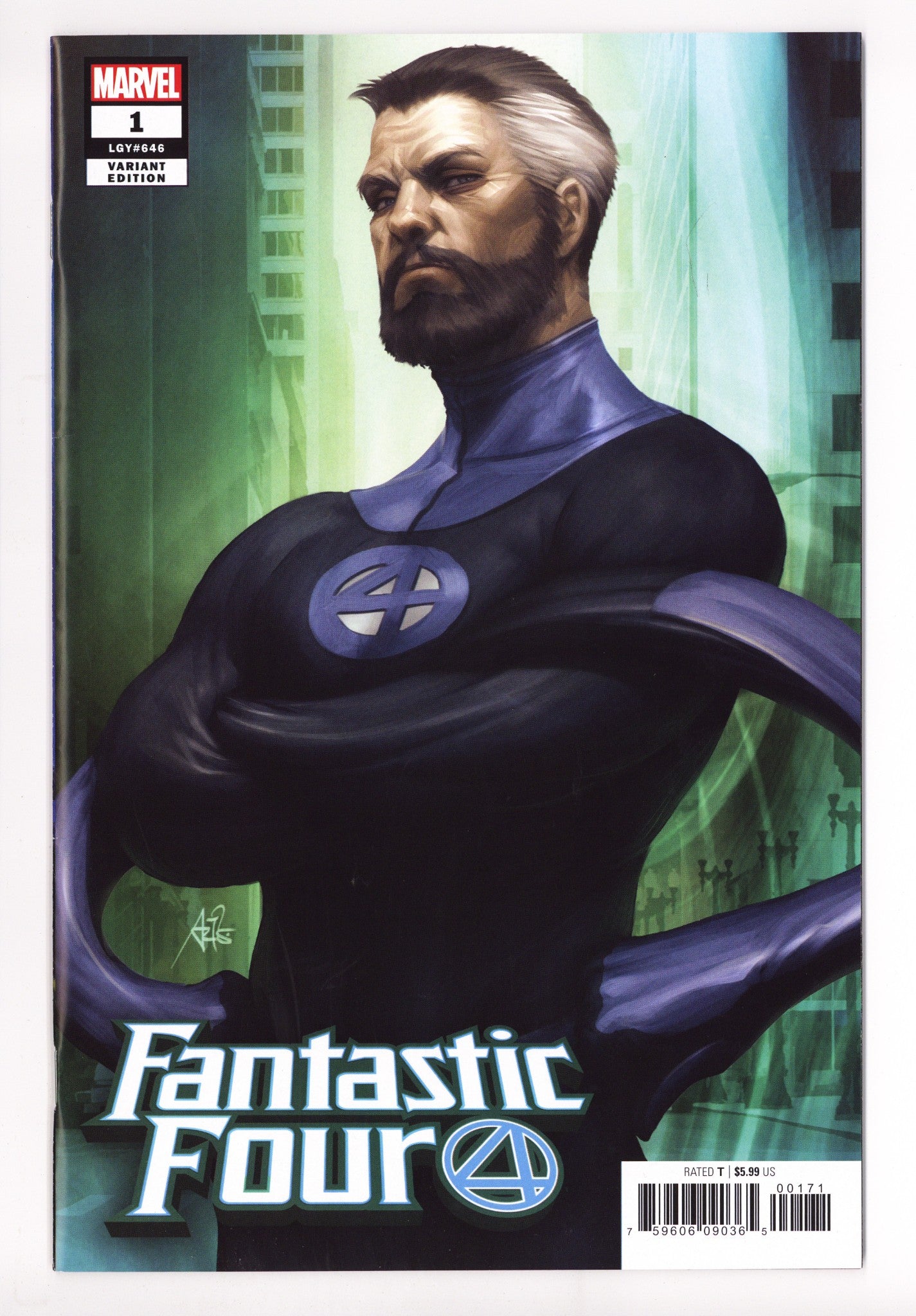Fantastic Four Vol 6 1 High Grade (2018) Artgerm Variant 