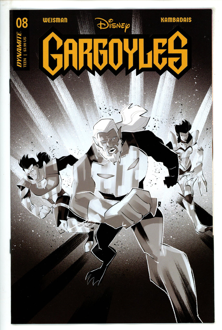 Gargoyles 8 Kambadais B&W Incentive Variant (2023)