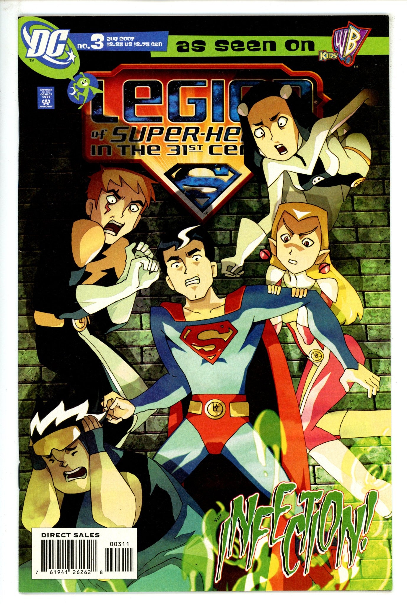 The Legion of Super-Heroes in the 31st Century 3 VF+ (2007)