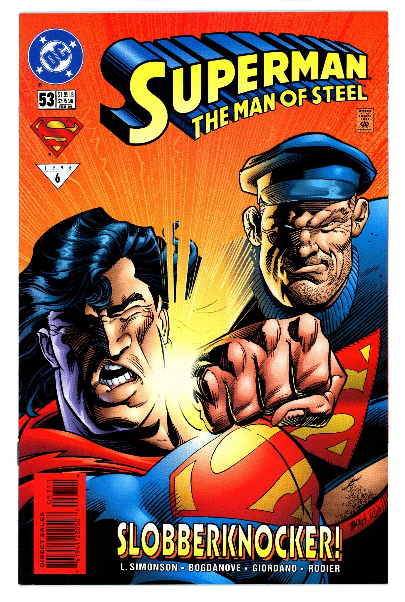 Superman: The Man of Steel 53 High Grade (1996) 