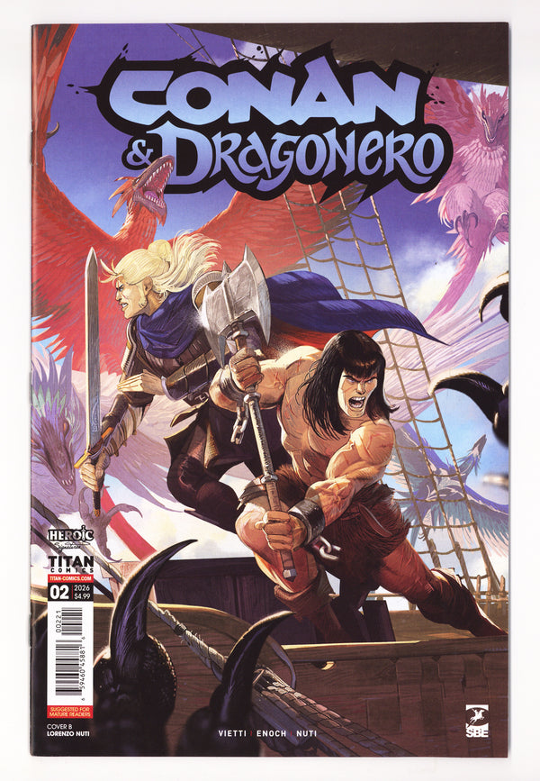 Conan And Dragonero 2 Nuti Variant (2026)