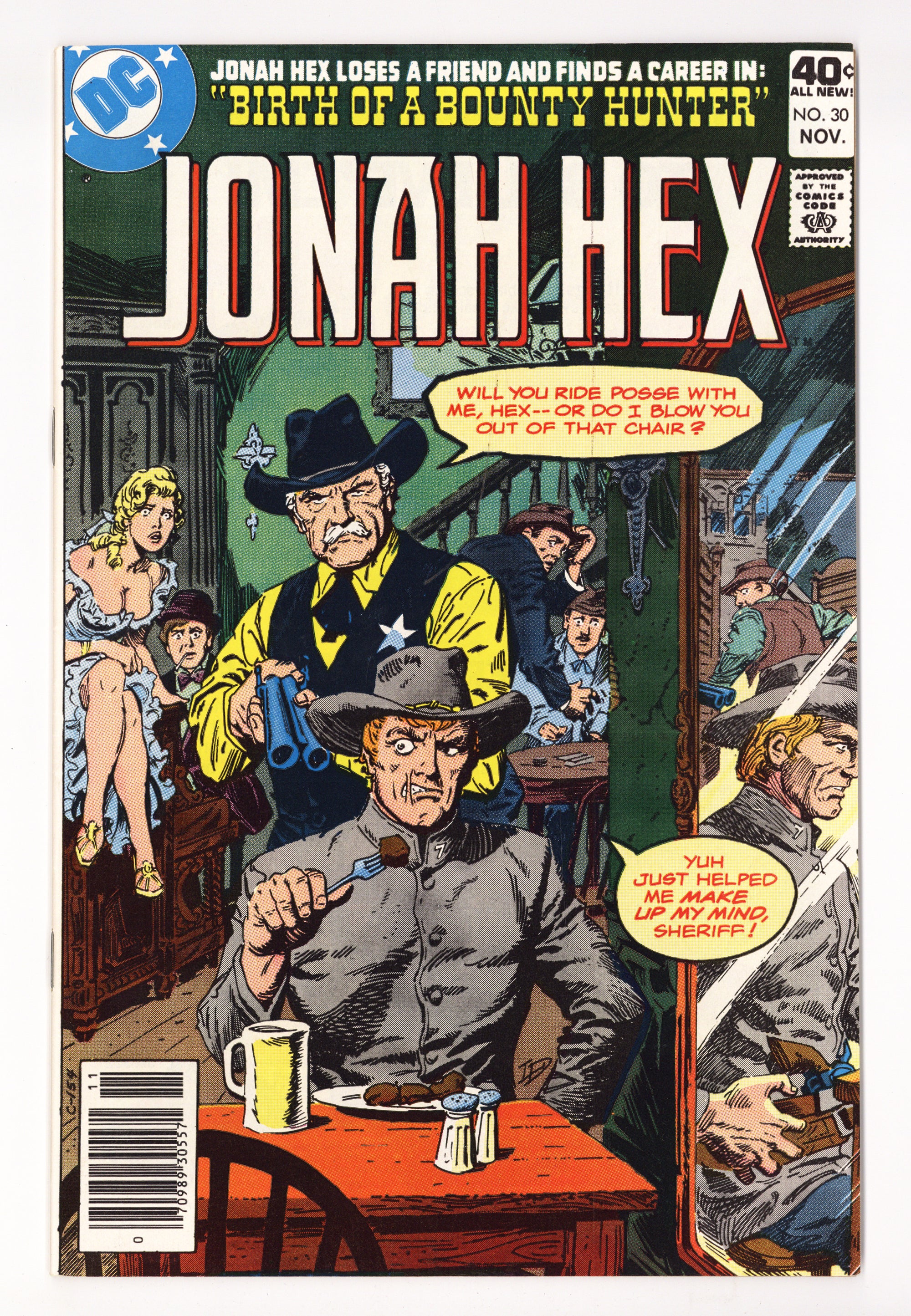 Jonah Hex Vol 1 30 Mid Grade (1979) 