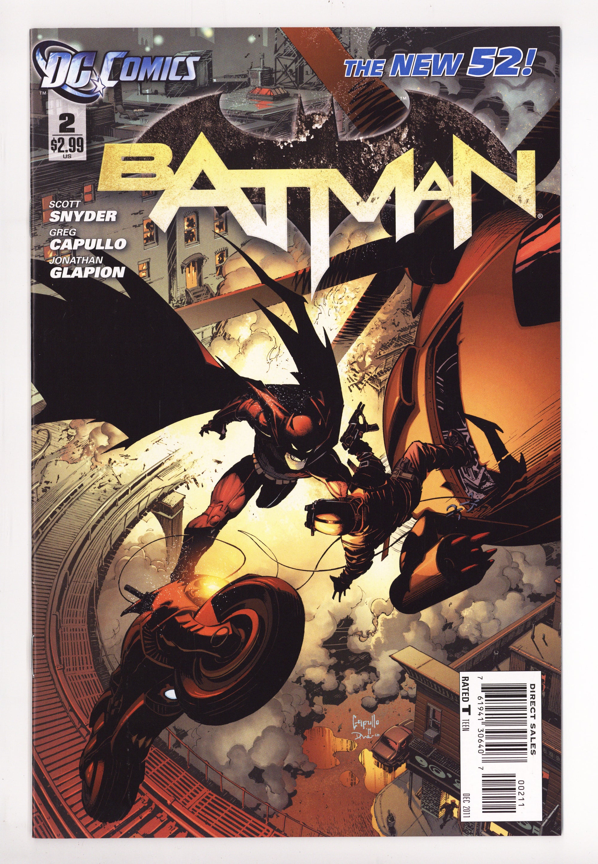Batman Vol 2 2 High Grade (2011) 