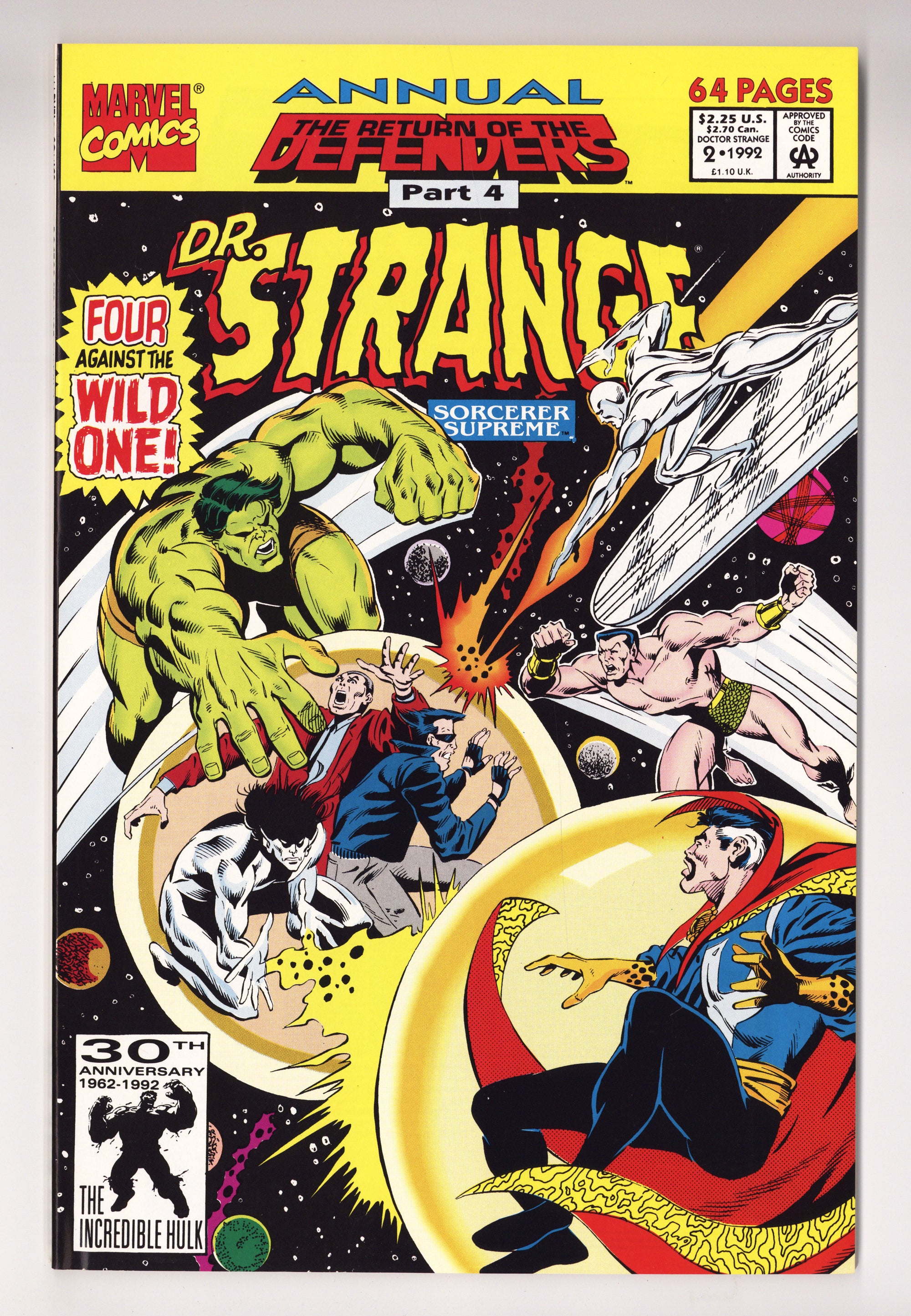 Doctor Strange, Sorcerer Supreme Annual 2 High Grade (1992) 