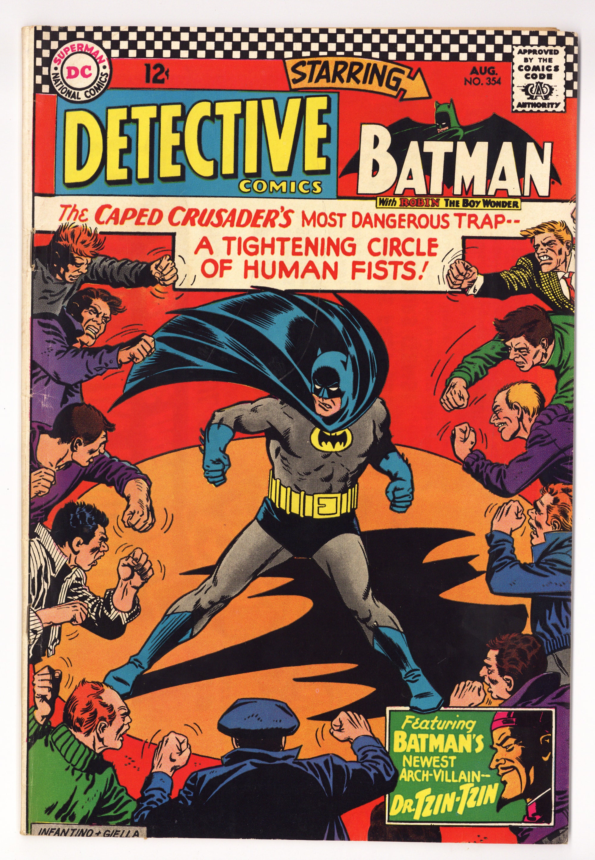 Detective Comics Vol 1 354 VG+ (4.5) (1966) 