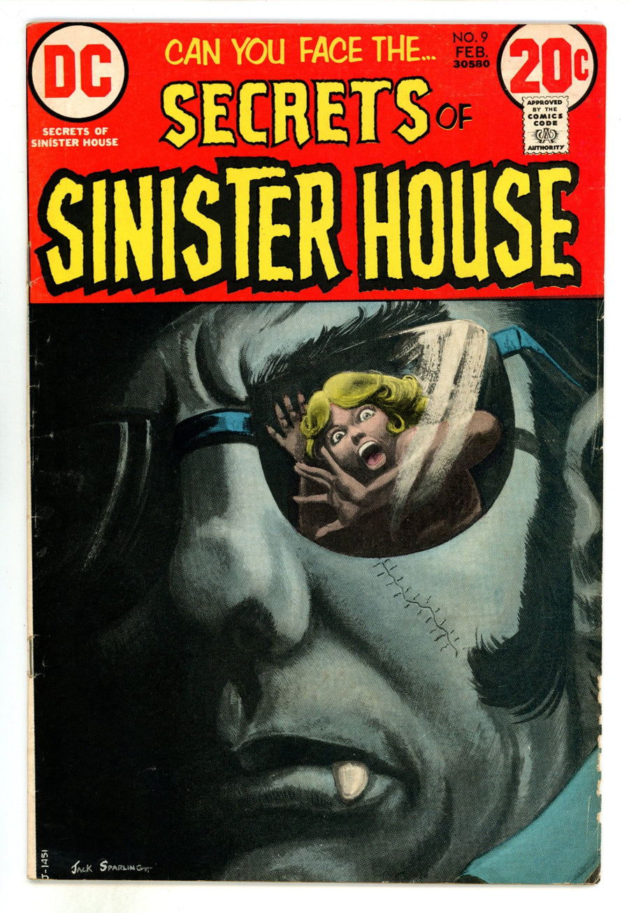 Secrets of Sinister House 9 VG/FN (5.0) (1973) 