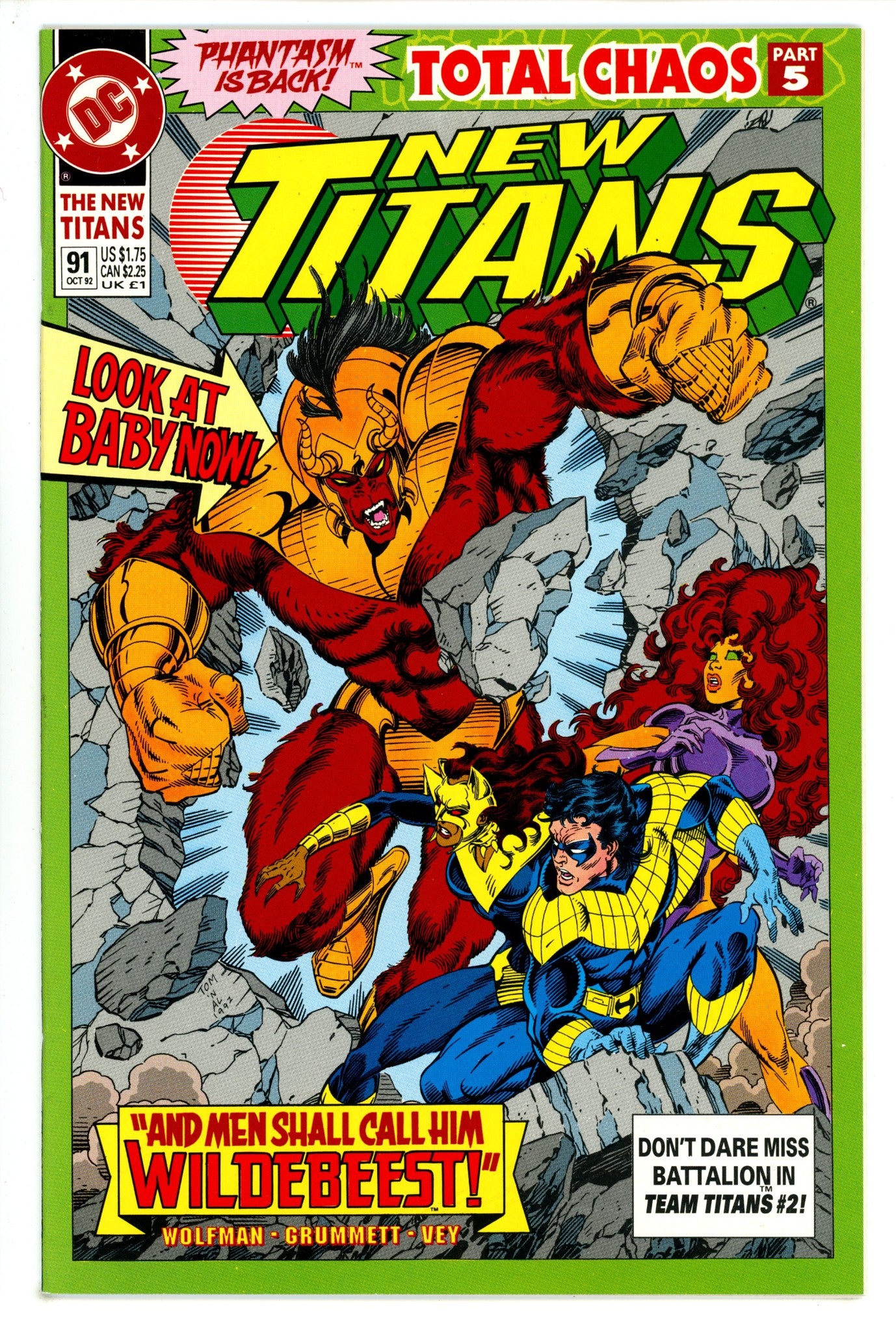 The New Titans 91 (1992)