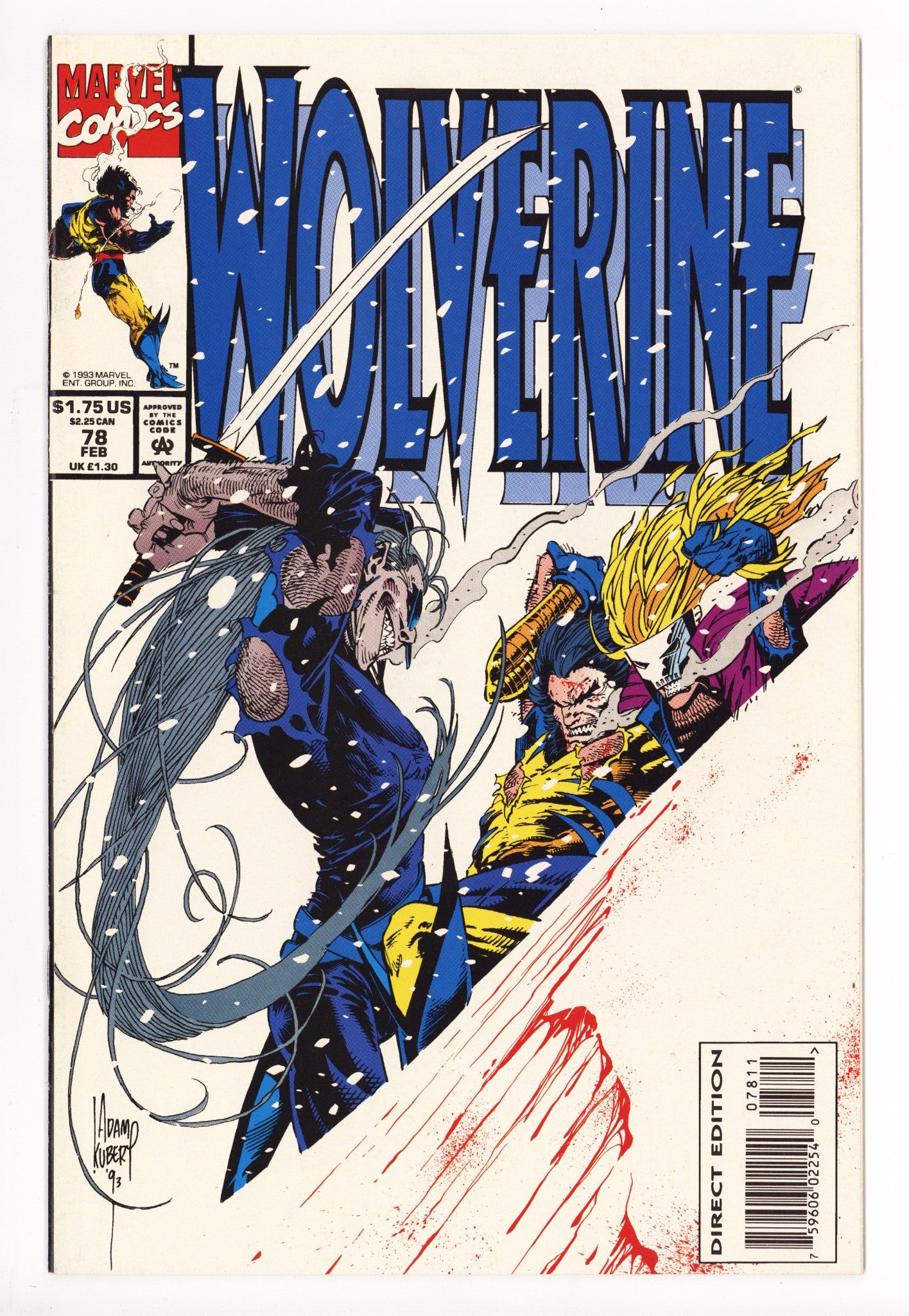 Wolverine Vol 2 78 High Grade (1994) 