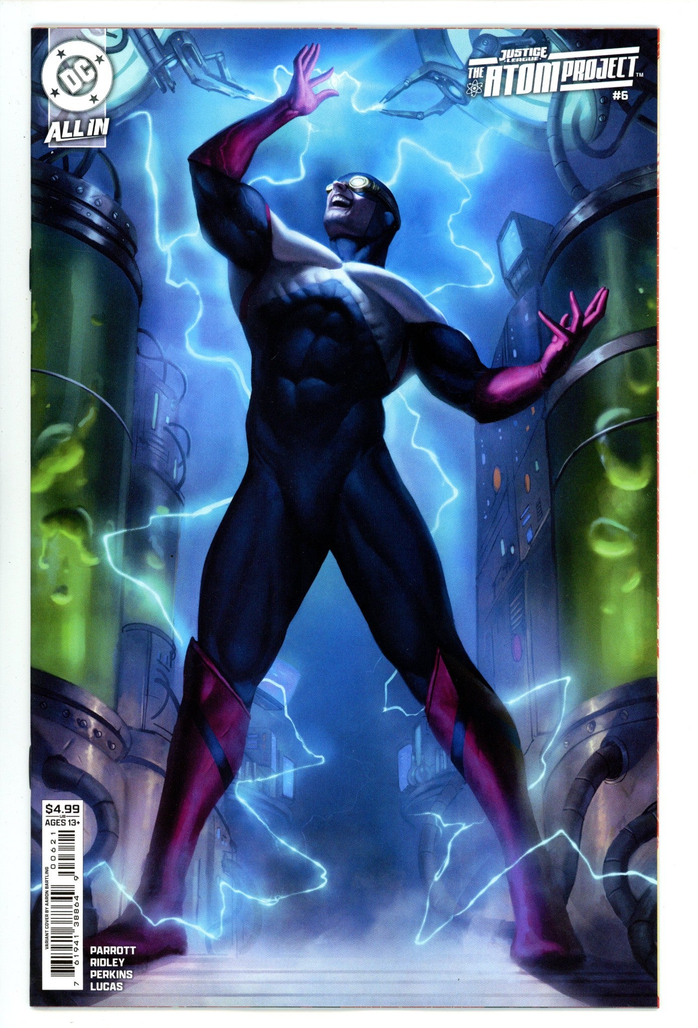 Justice League The Atom Project 6 Bartling Variant (2025)