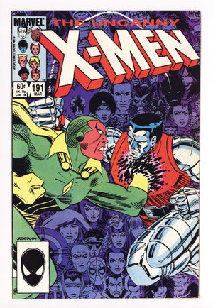 The Uncanny X-Men Vol 1 191 FN+ (6.5) (1985) 