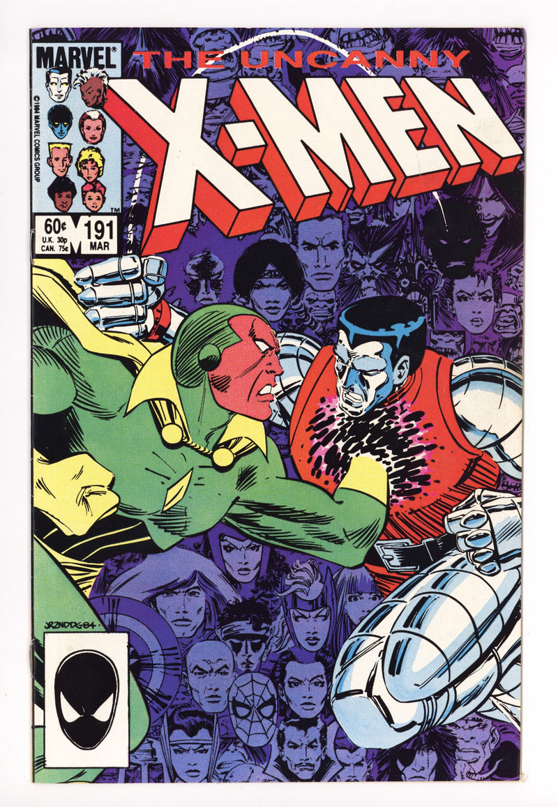 The Uncanny X-Men Vol 1 191 FN+ (6.5) (1985) 
