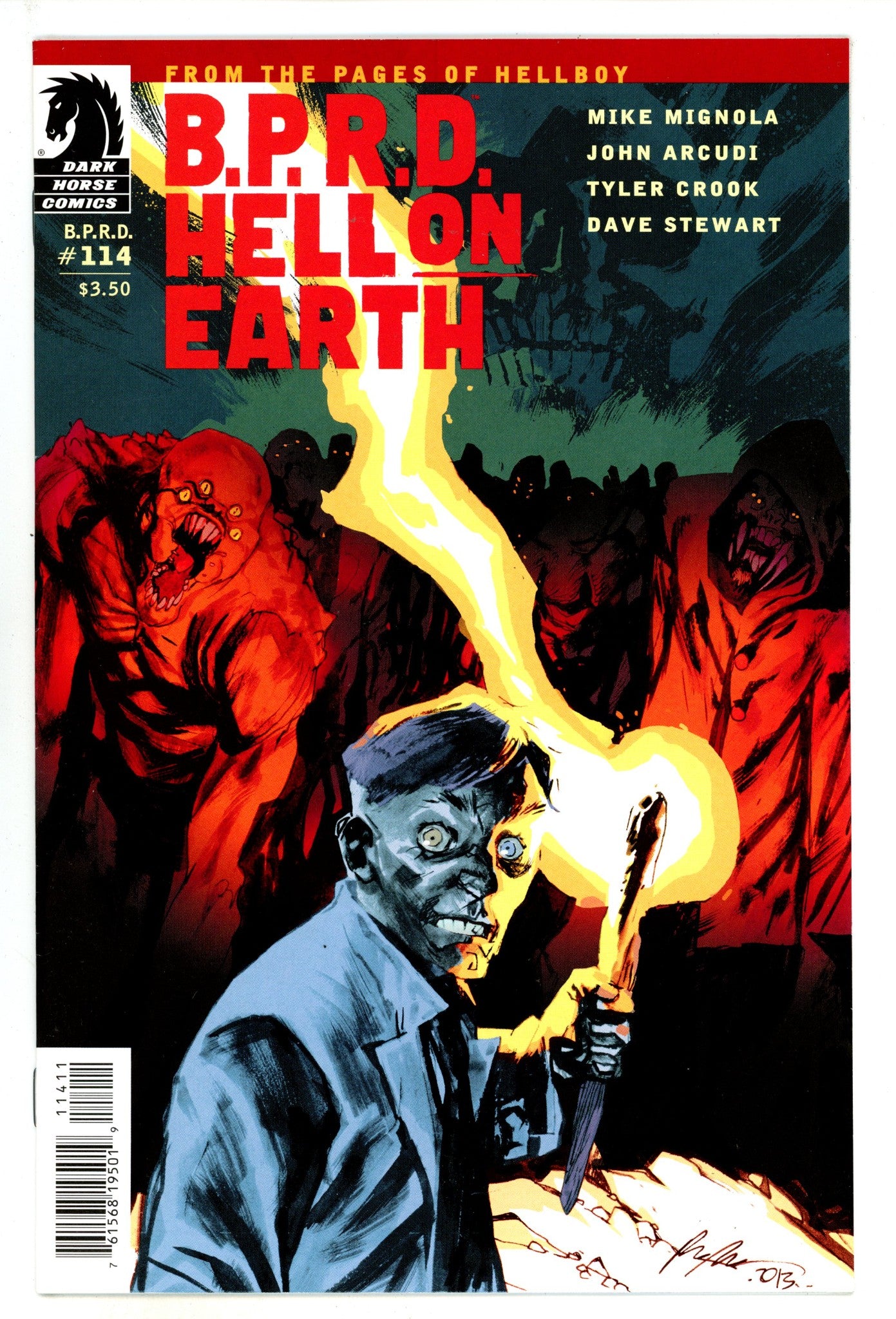 B.P.R.D. Hell on Earth   114  High Grade   (2013)        