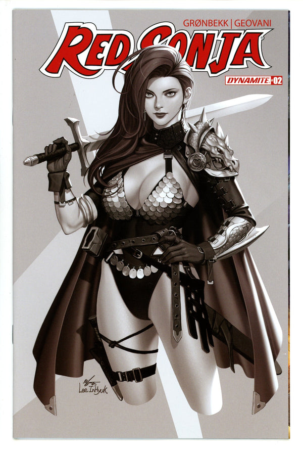 Red Sonja Vol 7 2 Lee B&W Variant (2023)