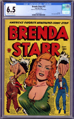 Brenda Starr Comics 13 CGC 6.5 (FN+) (1947) thumbnail
