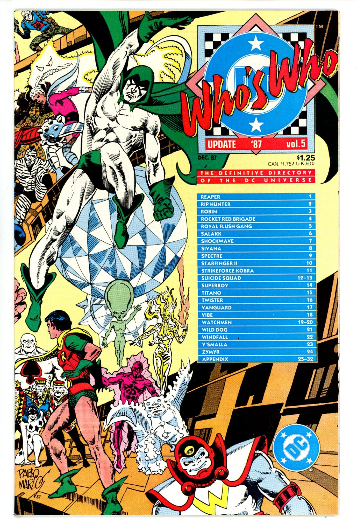 Who's Who: Update '87 5 (1987)