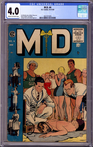 M.D. 4 CGC 4.0 (1955)