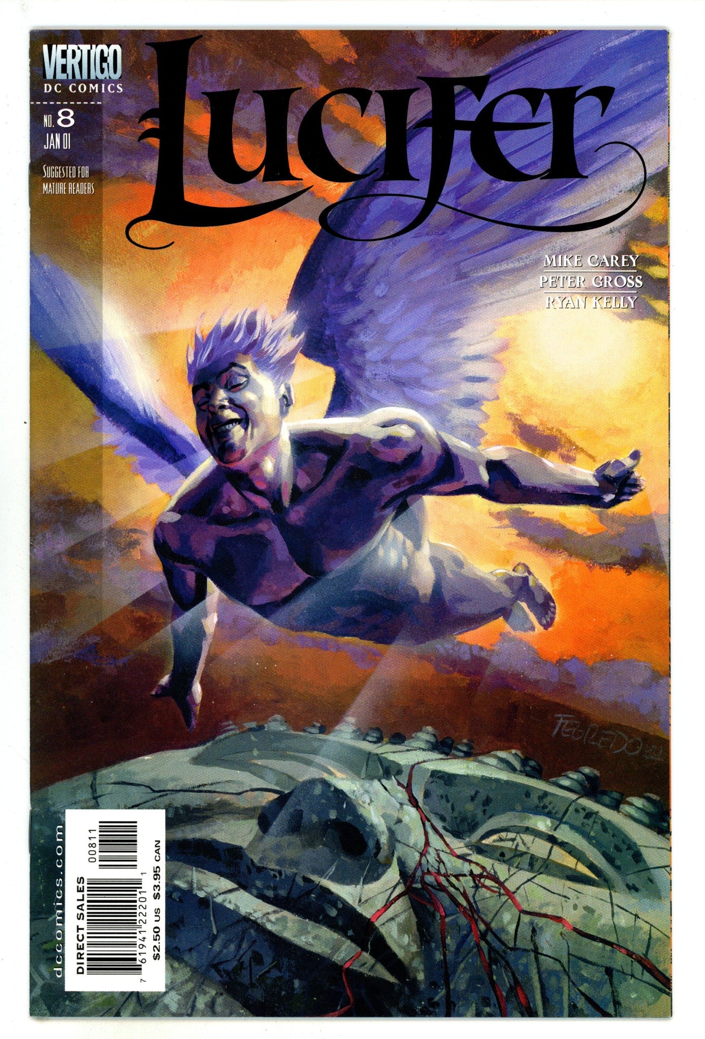 Lucifer Vol 1 8 High Grade (2001) 