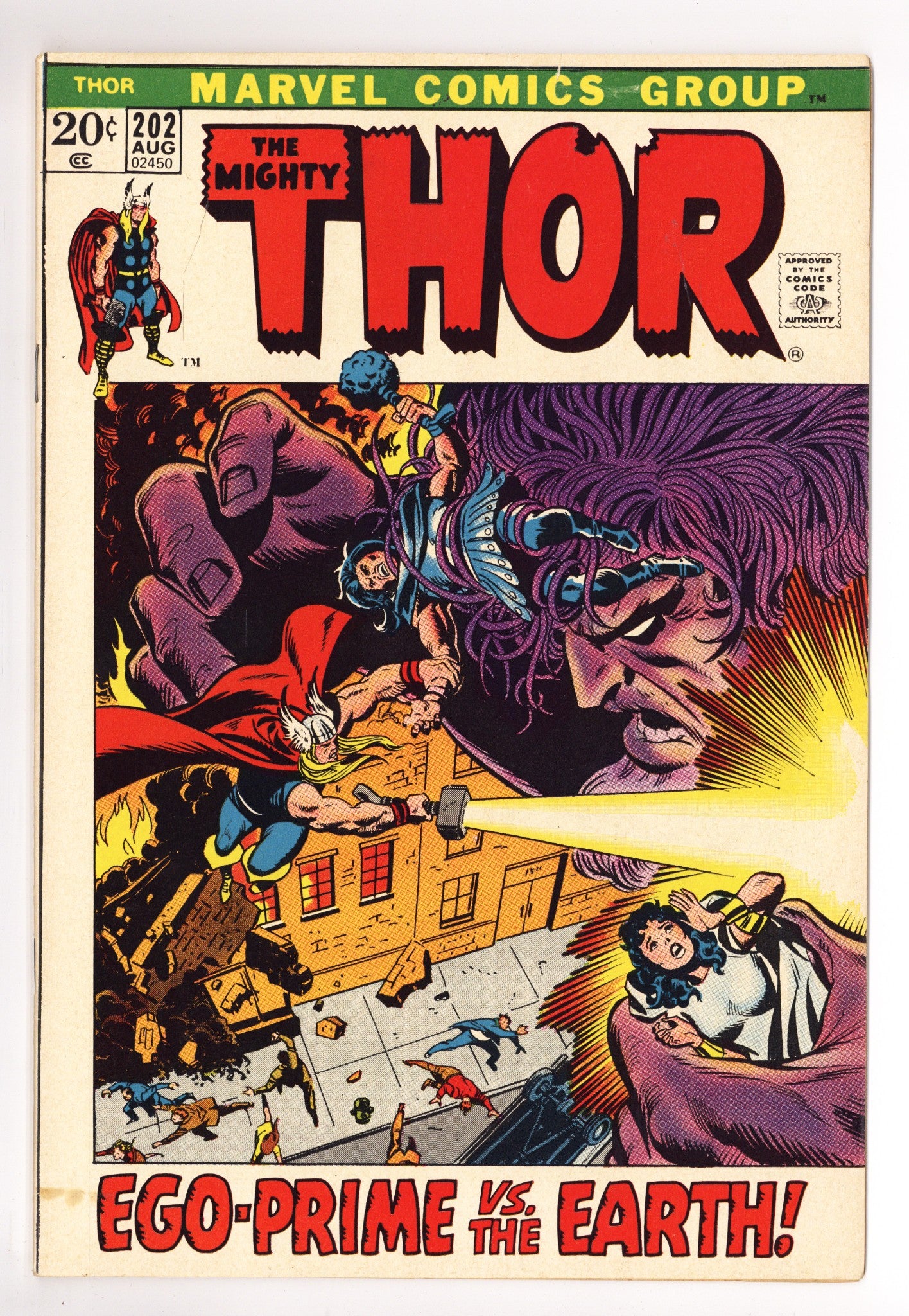 Thor Vol 1 202 FN (6.0) (1972) 