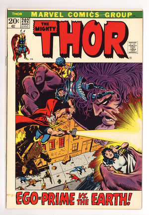 Thor Vol 1 202 FN (6.0) (1972)