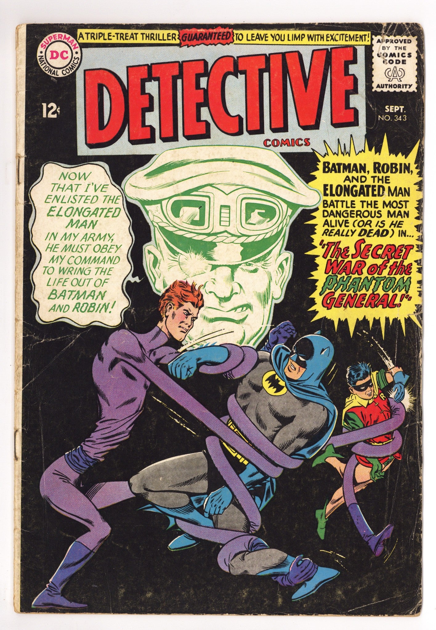 Detective Comics Vol 1 343 GD/VG (3.0) (1965) 