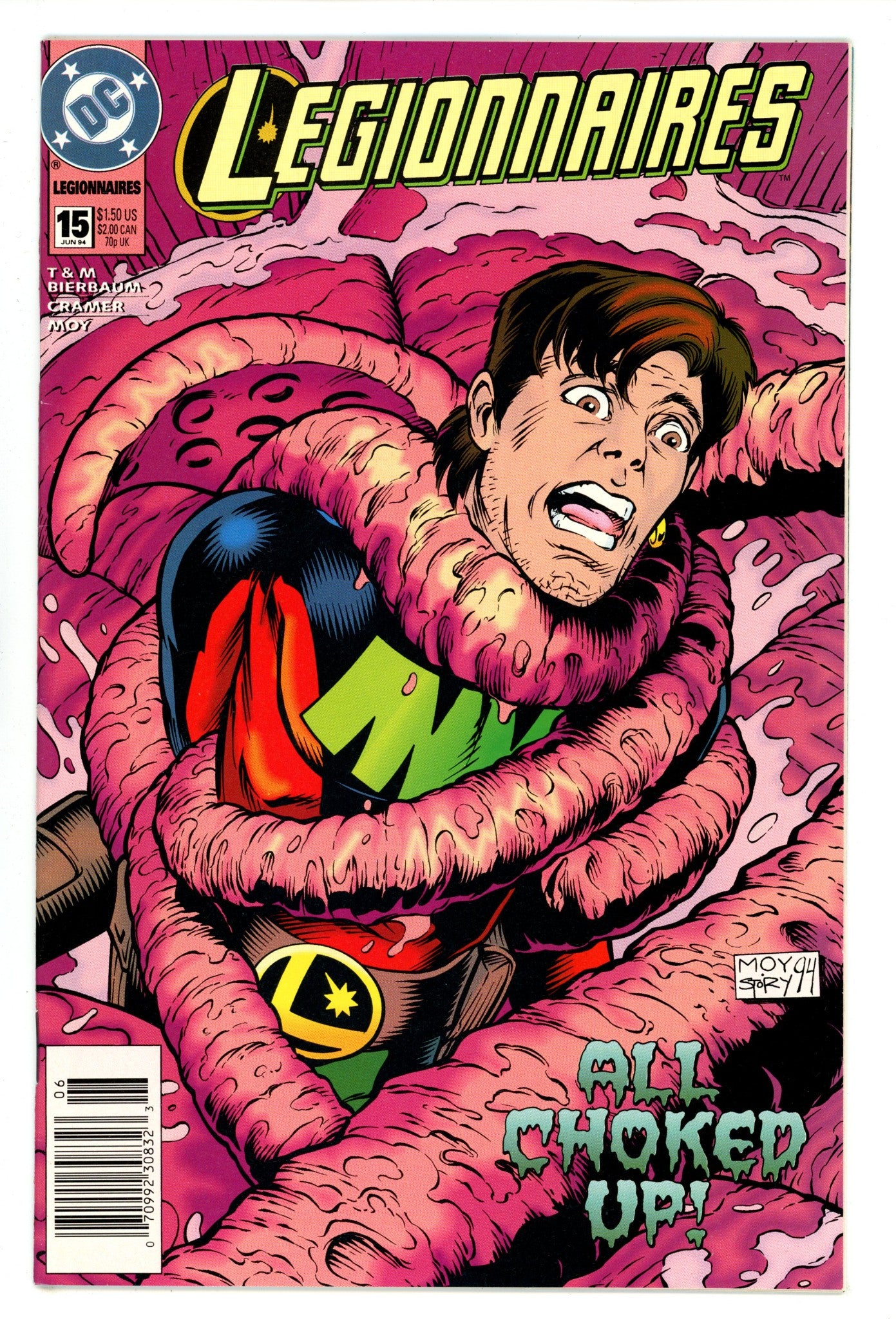 Legionnaires Vol 1 15 High Grade (1994) Newsstand 