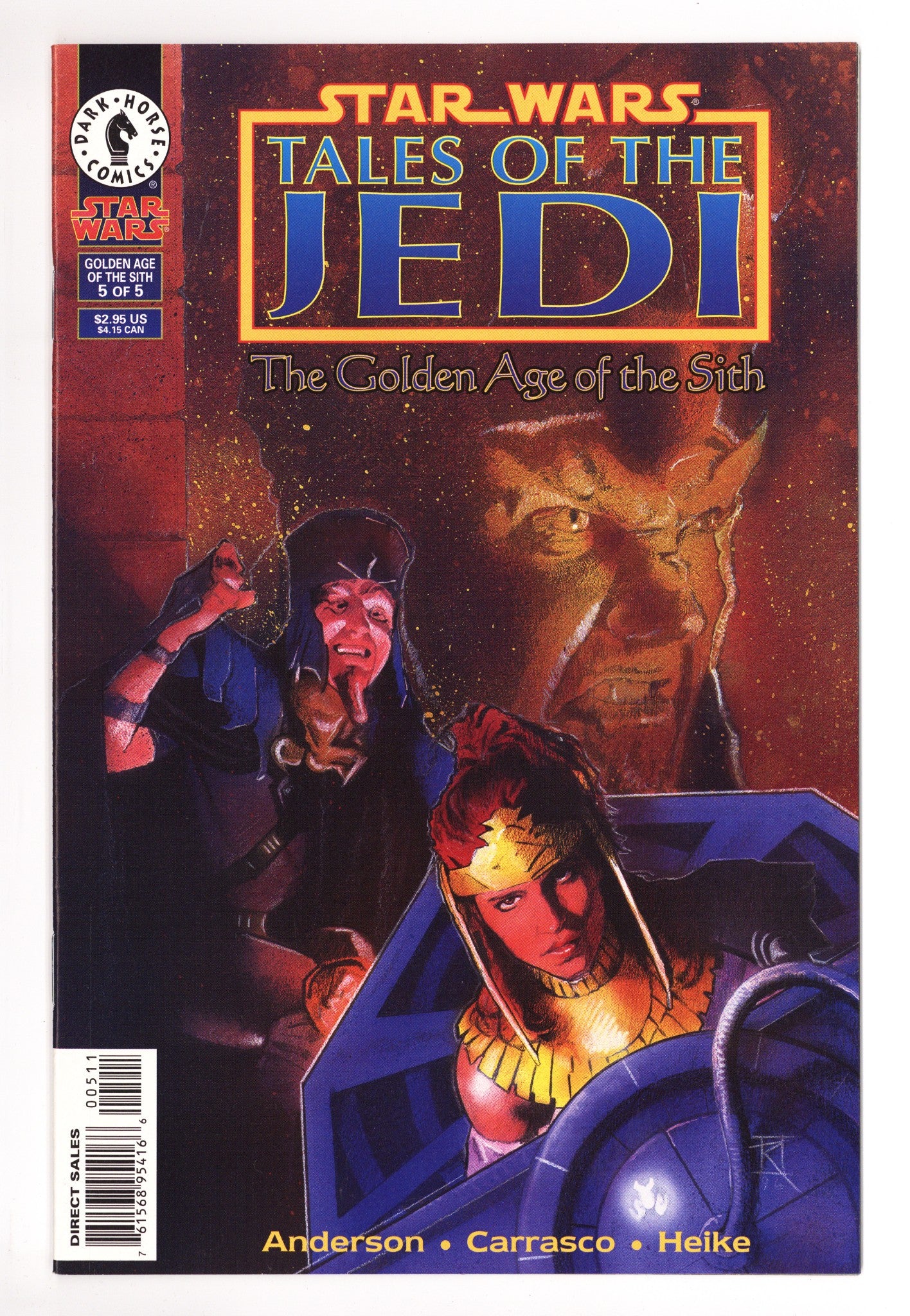 Star Wars: Tales of the Jedi - The Golden Age of the Sith 5 High Grade (1997) 
